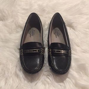 Black loafers from Life Stride